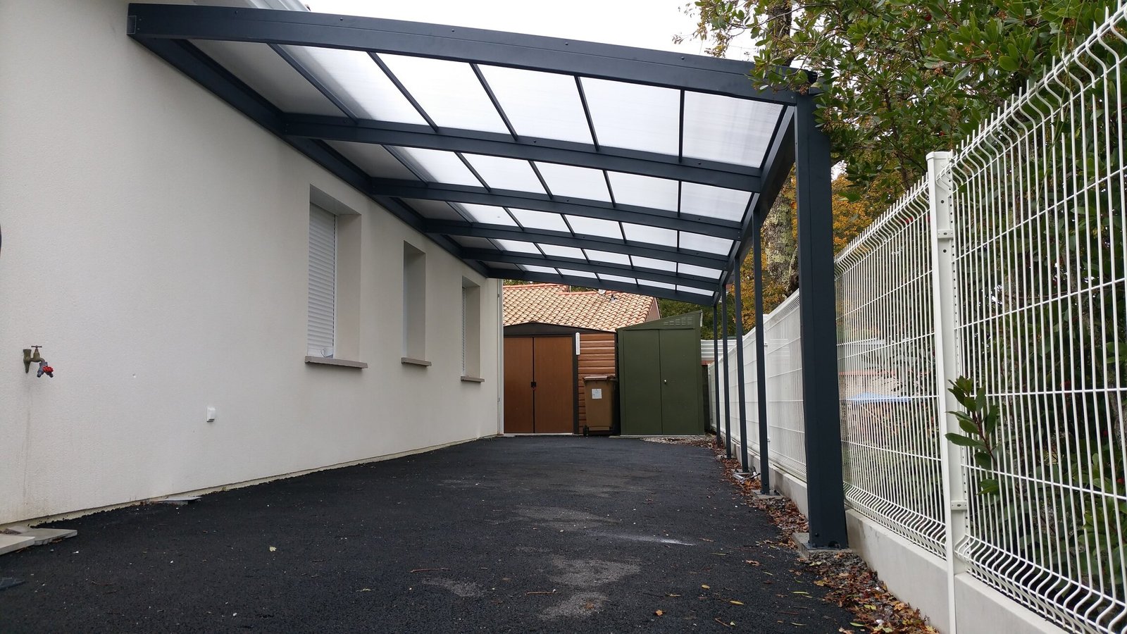 carport abri voiture polycarbonate